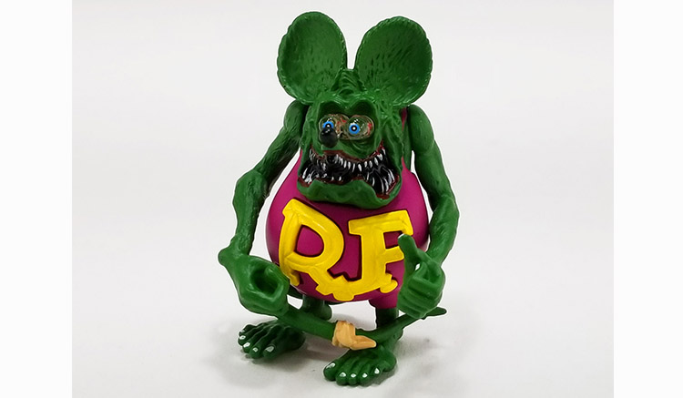 Rat Fink Figure - Magenta Shirt