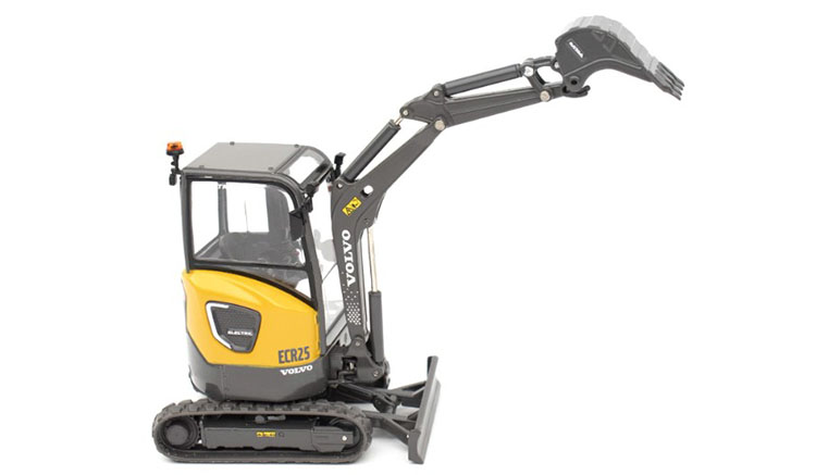 Volvo ECR25 Compact Excavator Electric Series