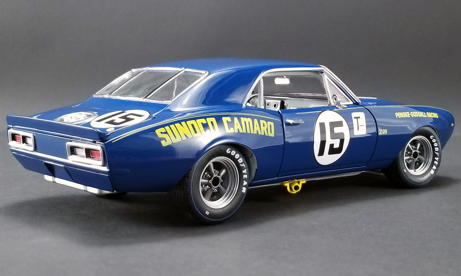 Sunoco racing-Mark Donohue-gmp 1:18-18833 Chevrolet trans am Camaro z/28 