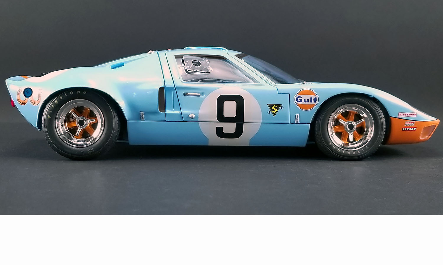 SOLIDO 1/18 - FORD GT40 MK1 - Winner Le Mans 1968