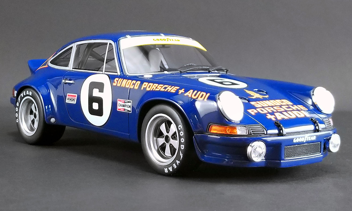 #6 Mark Donohue Porsche 911 RSR 1973 Sunoco 1/32nd Scale Slot Car Decals