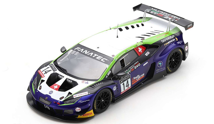 Lamborghini Huracan Gt3 Evo #14 Silver Cup Spa 2022