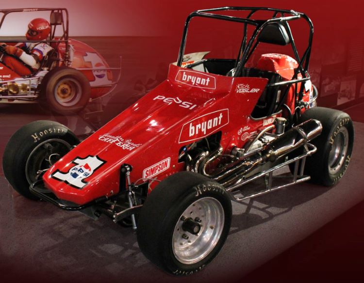 1988 #1 Bryant Pepsi Midget Car - 1988 USAC Midget Champion - Rich Vogler 