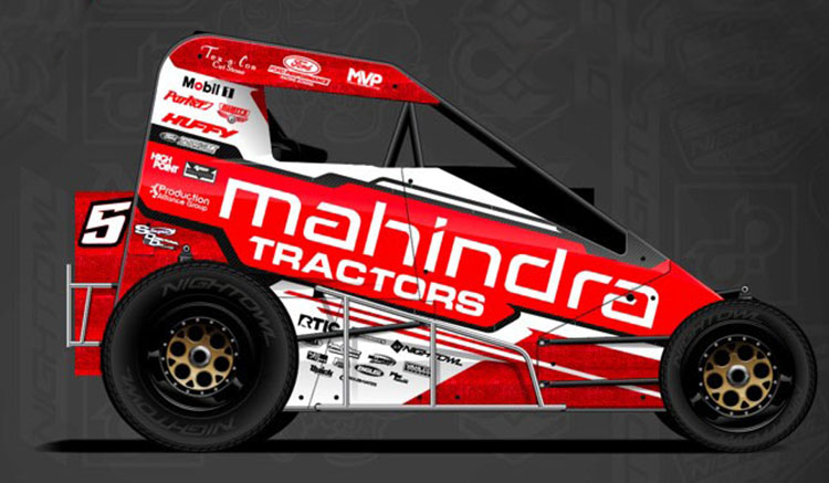 2024 #5 Mahindra Tractors Midget Car - Chase Briscoe