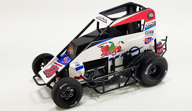 2022 #15 Sage/ Carquest Midget Car - Donny Schatz 