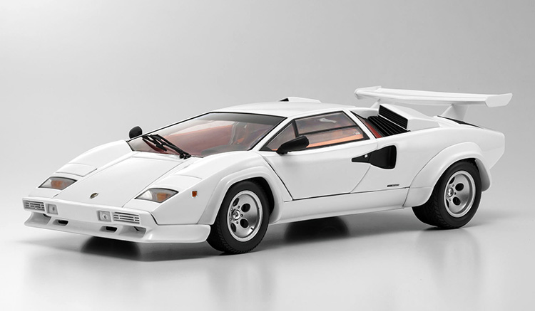 Voiture Lamborghini Countach LPI-800 blanche 1/18 - La Grande Récré